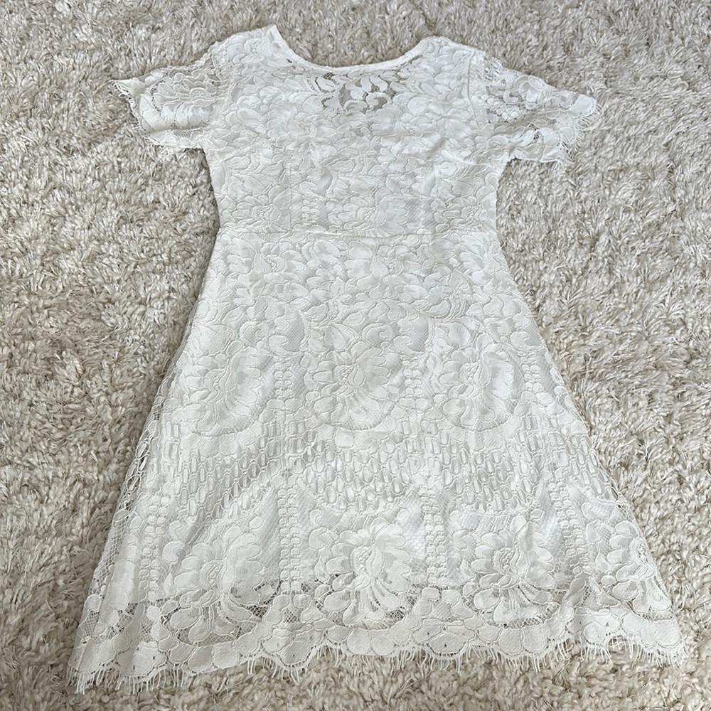 White dress